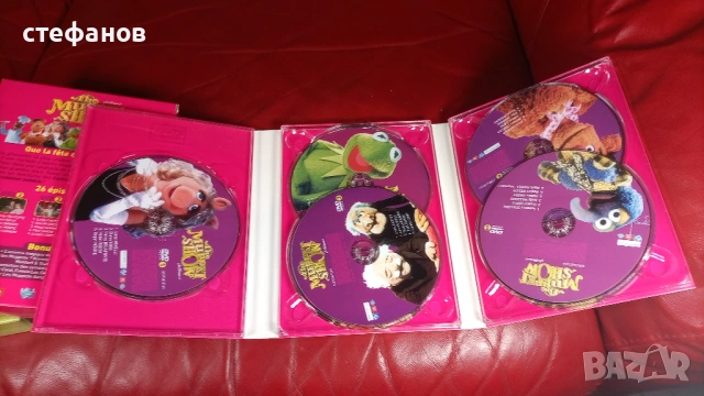 10 бр ДВД диска с „Мъпет шоу” в две кутии, луксозно издание, снимка 7 - Комедии - 53659216