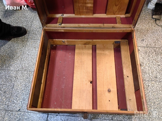 Немски транспортен сандък , снимка 12 - Антикварни и старинни предмети - 52814685