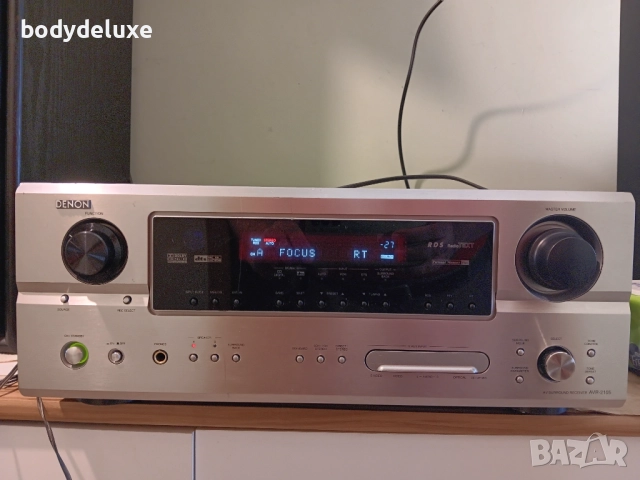 DENON AVR-2105 ресийвър, снимка 2 - Ресийвъри, усилватели, смесителни пултове - 52060824