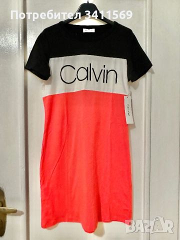 Calvin Klein къса рокля, снимка 1 - Рокли - 45995448