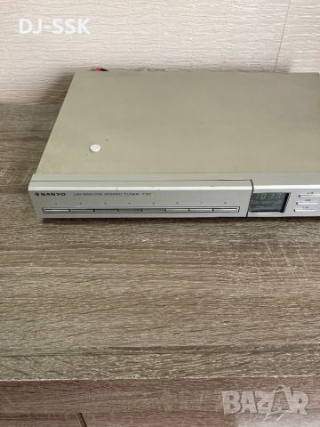 Sanyo T33 vintage retro slim tuner , снимка 2 - Аудиосистеми - 45303513