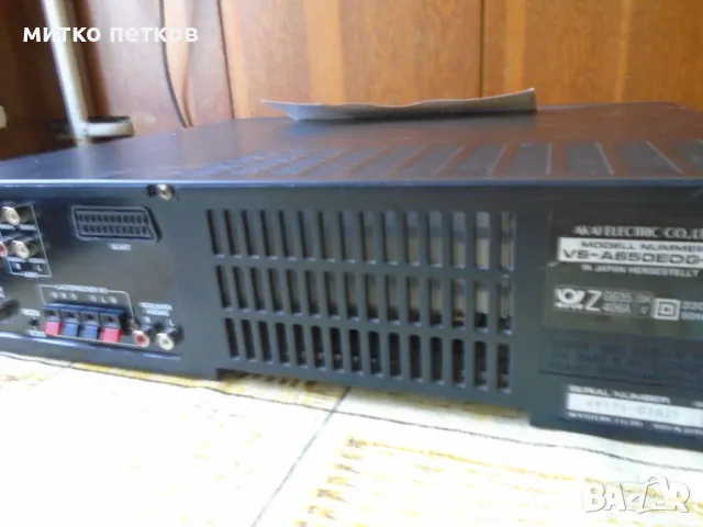 vhs AKAI hi-fi stereo, снимка 10 - Плейъри, домашно кино, прожектори - 47049277