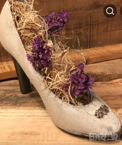 Молд кашпа обувка, снимка 7 - Форми - 53535418