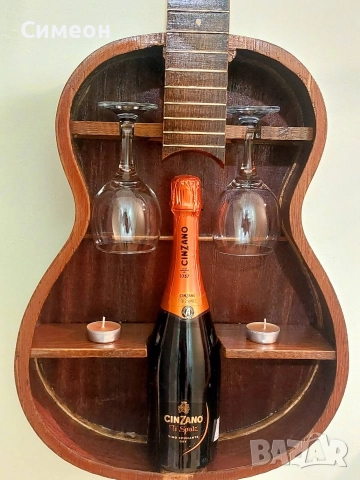 Ръчно изработена етажерка от китара - уникат !, снимка 9 - Китари - 52662149