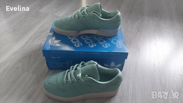 Adidas Rivalry Lux Low Hazy Green кецове маратонки НОВИ с кутия, снимка 9 - Спортни обувки - 51315412