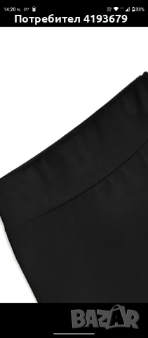 Черна пола нова ,с рок елементи -13 лв, снимка 4 - Поли - 50940129