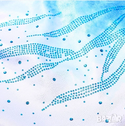 Детско спортно трико за художествена гимнастика размер 128, 8 години, снимка 5 - Художествена гимнастика - 52017842