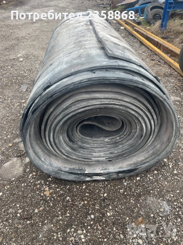 Гумена лента 140 см широка, снимка 2 - Селскостопанска техника - 53340189