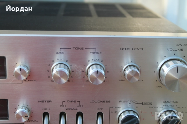 Усилвател ''JVC-4VN-880'', снимка 5 - Ресийвъри, усилватели, смесителни пултове - 51795667