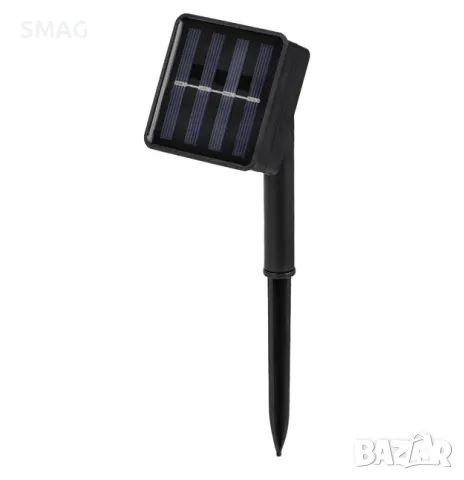 100 соларни LED светлинни тръби с програма 4.95m - изключително топло бяло S_1232708, снимка 4 - Соларни лампи - 49928860