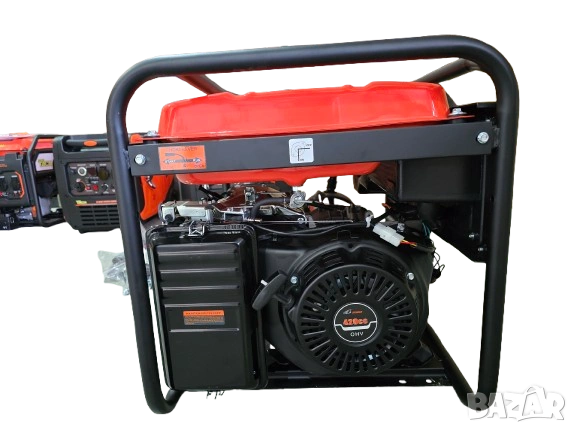 8 KW Генератори за ток агрегат за ток моноф с дисплей с ел. старт 16 Hp + ATS Табло, снимка 5 - Генератори - 53689271