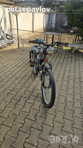 Колело с мотор + Ремарке