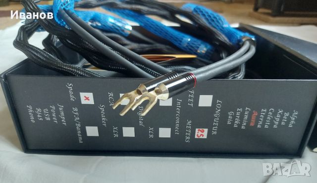 Esprit Aura G9 Speaker Cables - 2x2.5m, снимка 7 - Други - 45733930