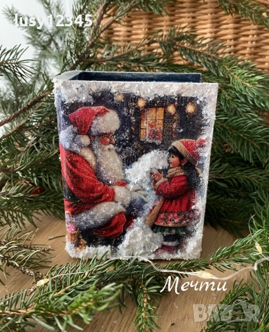 Весели, коледни касички за послушни дечица!, снимка 6 - Декорация за дома - 52438073