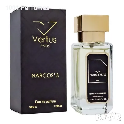 Унисекс мини парфюм Vertus Narcos'is EDP 38ml, снимка 1 - Унисекс парфюми - 49267721