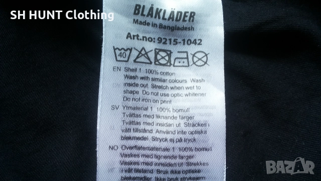 BLAKLADER Work T-Shirt размер L работна тениска W4-601, снимка 10 - Тениски - 52130667