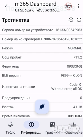 Електрическа тротинетка Xiaomi m365, снимка 5 - Други спортове - 53742344