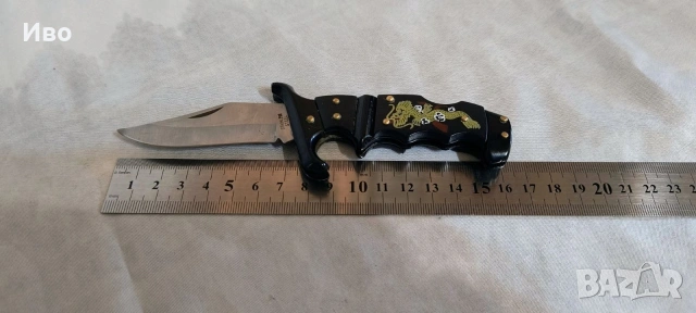 Ретро джобен нож made it Taiwan , снимка 2 - Ножове - 53071514