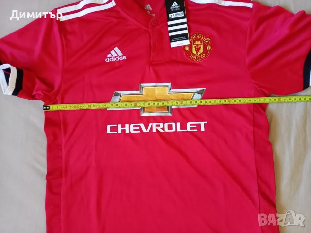 Екип Adidas на Manchester United Манчестър Юнайтед тениска и шорти за 11-13 години, снимка 9 - Футбол - 47382734