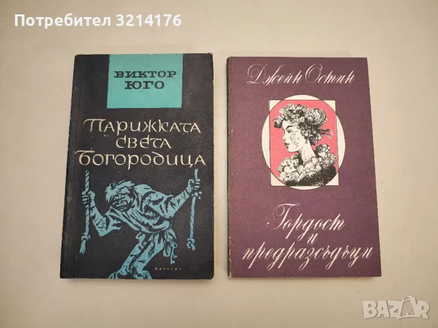 Парижката Света Богородица - Виктор Юго, снимка 1 - Художествена литература - 48464653