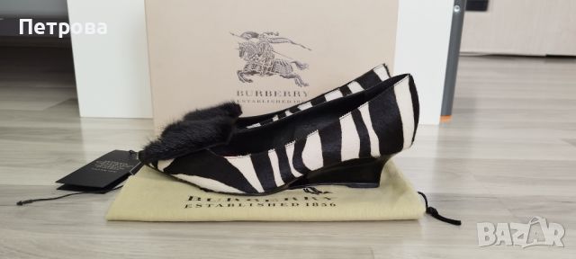 Burberry Prorsum обувки 37 Оригинал, снимка 1 - Дамски обувки на ток - 45855299