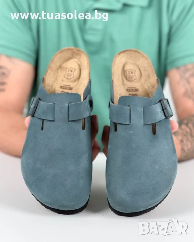 Мъжки ортопедични чехли от естествена кожа | Марка Tuasolea, снимка 1
