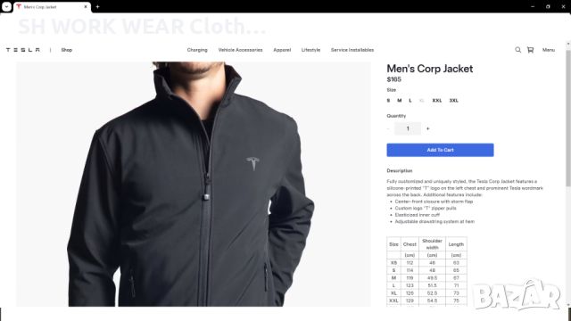 TESLA Softshell Work Jacket размер L софтшел работна горница W4-190, снимка 2 - Якета - 46337424