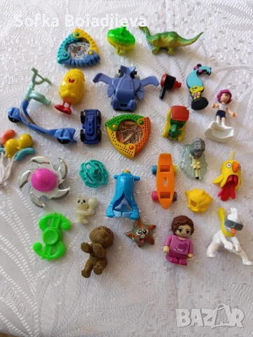 играчки от киндер сюрприз 