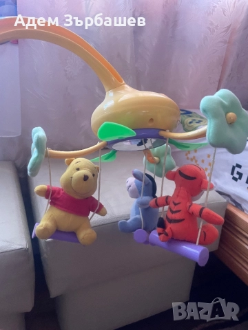 Въртележки за кошара Мечо Пух и приятели, снимка 2 - Други - 51638264