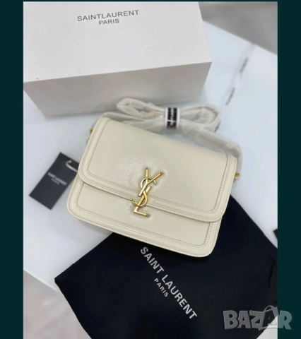YSL дамска чанта естествена кожа