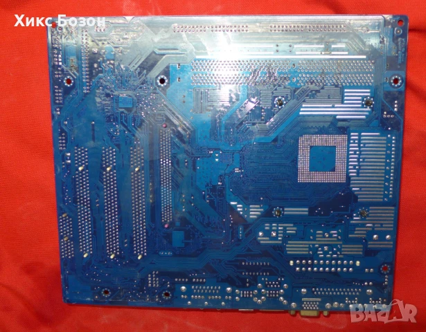 Дънна платка антика Asrock P4i45GV Intel s.478 с процесор и   охладител, снимка 8 - Работни компютри - 50759797