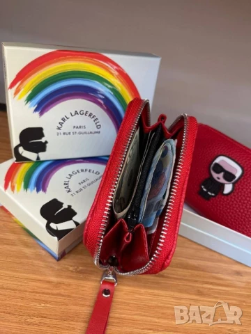 портмонета karl lagerfeld , снимка 4 - Портфейли, портмонета - 51404075