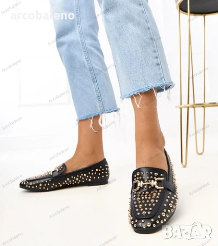 Дамски мокасини с шипове Lea, 3цвята , снимка 12 - Дамски ежедневни обувки - 50960107