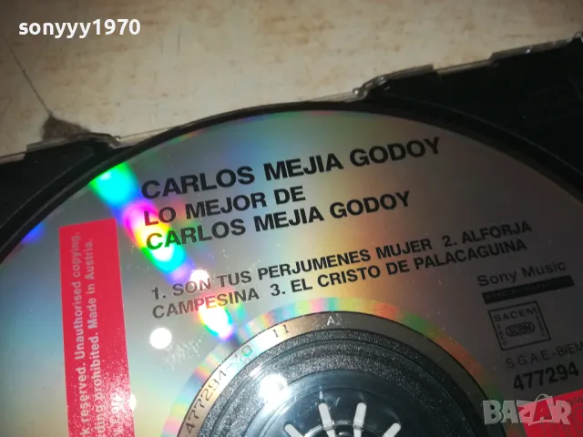 CARLOS MEDJIA GODOY SONY ORIGINAL CD  0209241033, снимка 10 - CD дискове - 47101561