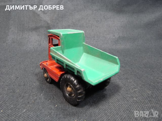 СТАРА РЕТРО МЕТАЛНА КОЛИЧКА LESNEY MATCHBOX ENGLAND MUIR HILL DUMPER, снимка 3 - Колекции - 46291278