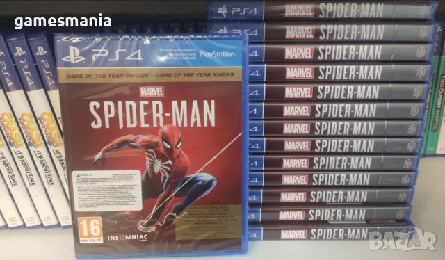 [ps4] ! СУПЕР цена ! Marvel's Spider-Man - Game of the Year Edition / чисто НОВИ, снимка 1 - Игри за PlayStation - 46071027