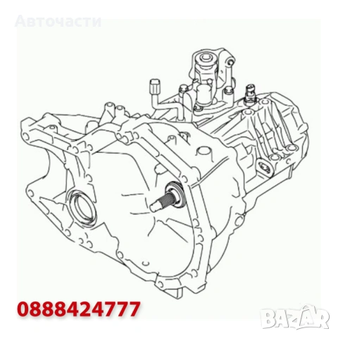 5-степенна ръчна скоростна кутия - Suzuki Swift 4 1.2 4x4 - (2010 г. - 2017 г.) 2400071830, снимка 4 - Части - 44452287