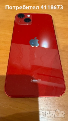 iPhone 13 128 GB Red + Magsafe case