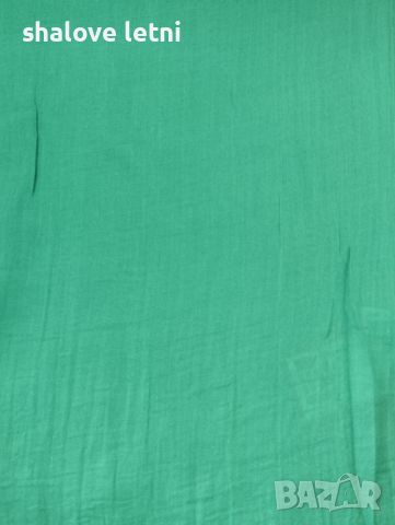 Дамски летен шал 100% памук 25, снимка 3 - Шалове - 45614451
