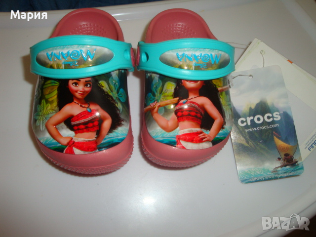 Crocs-кроксове за малка принцеса, снимка 4 - Детски джапанки - 45023229
