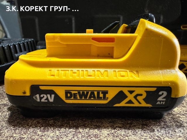 Aкумулаторен винтоверт DeWALT DCD710 с 2 батерии и зарядно, снимка 8 - Винтоверти - 52052927