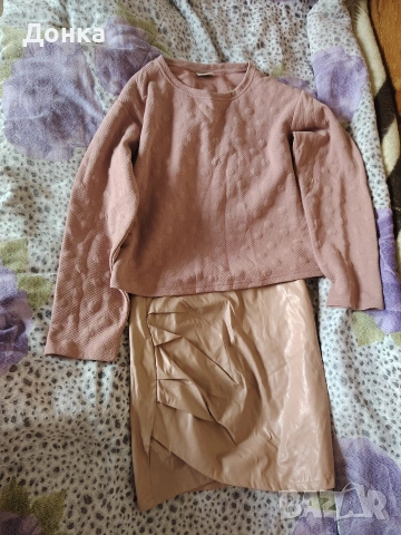 комплект пола и блуза с дълъг ръкав , снимка 5 - Комплекти - 53997192