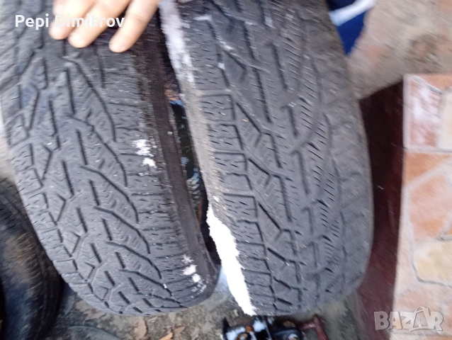 Продавам 2 броя зимни гуми 185/65  15