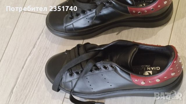 Бутикови италиански sneakers Gian Luka, снимка 7 - Спортно елегантни обувки - 45321939