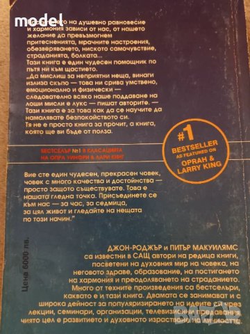 Лошите мисли са лукс, който не можем да си позволим - Джон-Роджър, Питър Макуилямс , снимка 7 - Специализирана литература - 46910597