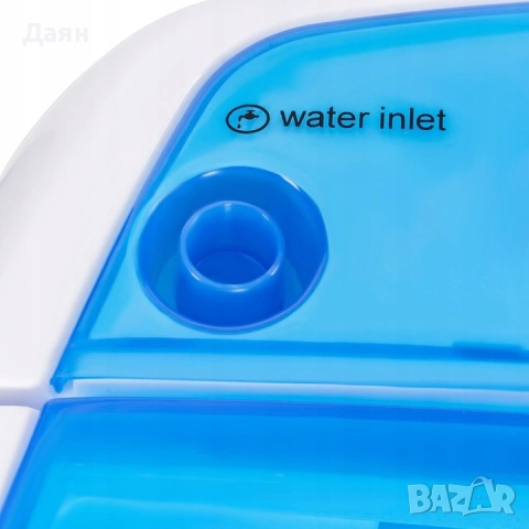 Мини пералня, Преносима пералня COSTWAY с центрофуга 2.5кг , снимка 7 - Перални - 53284483