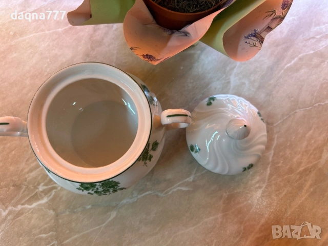 Vtg порцеланова захарница Thun, снимка 7 - Антикварни и старинни предмети - 53643902