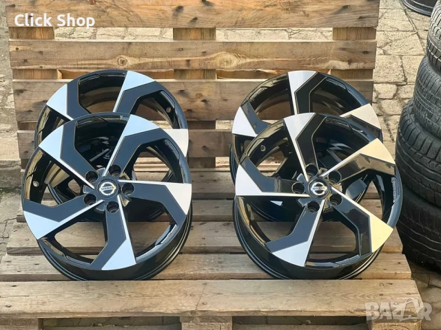 5х114.3 17 Цола Джанти Nissan Qashqai X-Trial Нисан Кашкай 5x114.3, снимка 7 - Гуми и джанти - 52851421