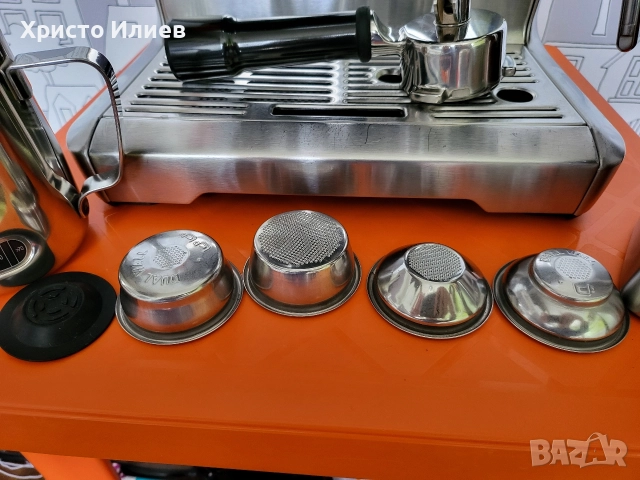 Еспресо машина SAGE Barista Express Кафемашина с кафемелачка, снимка 5 - Кафемашини - 52717370