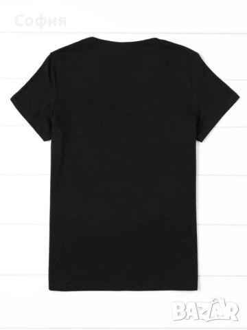 Дамска тениска с принт, снимка 3 - Тениски - 45730211